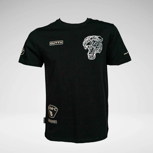 CUTTY MTS2825 Csterling Fashion T.Shirt Black