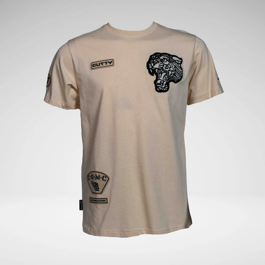 CUTTY MTS2825 Csterling Fashion T.Shirt Cream