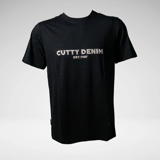 CUTTY MTS2877 CMEARS MENS T-SHIRT - BLACK