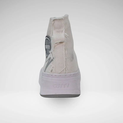 CUTTY MCB7121 TAMPA CANVAS HIGH TOP WHITE