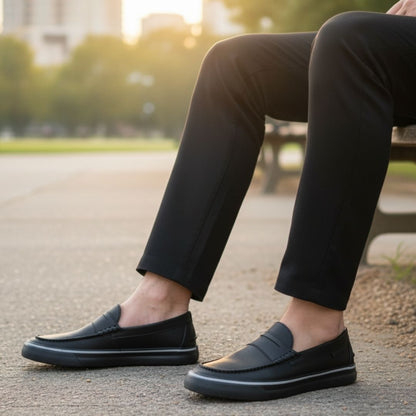 MAZERATA - VINNY1NUB FAUX SNEAKER - MC6824 - BLACK