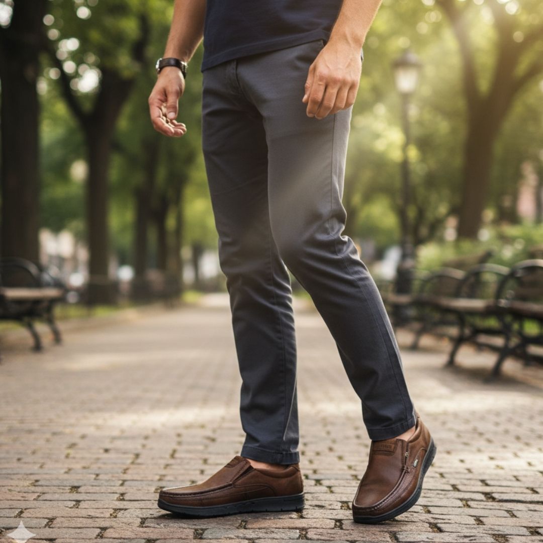 BRONX - MAVERICK LTHR CASUAL - M6850 - CHOCOLATE