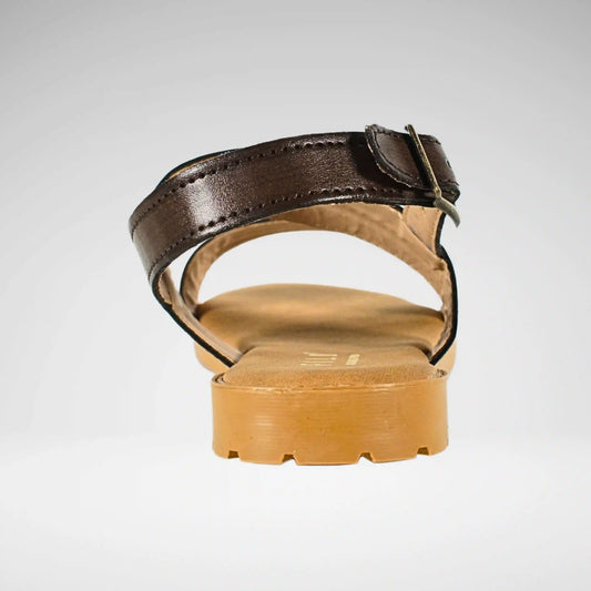 Filo Back Strap Sandal | Black