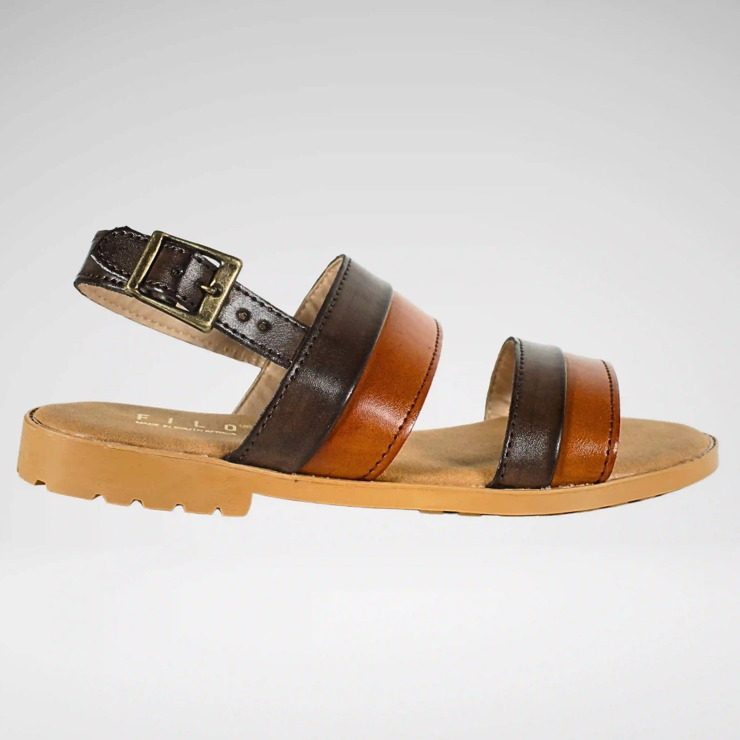 Filo Back Strap Sandal | Black
