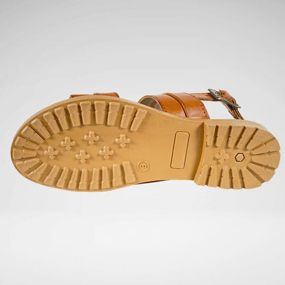 Filo Ladies Sandal | Tan