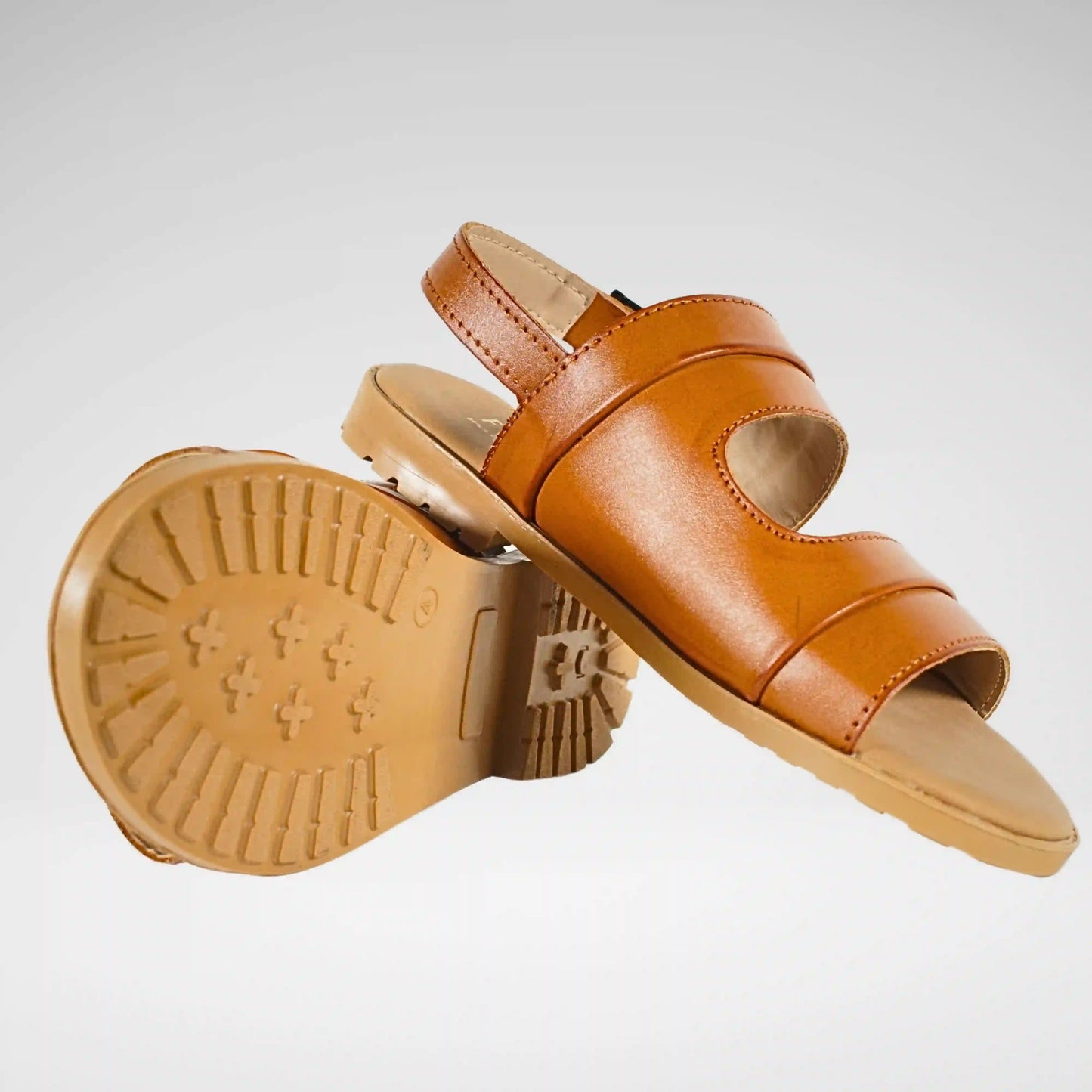 Filo Ladies Sandal | Tan