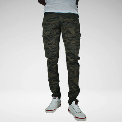 Gasoline Cotton Cargo Jean | Camouflage