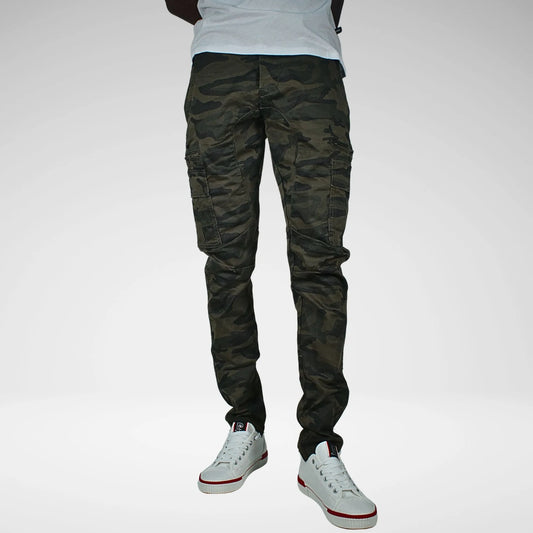 Gasoline Cotton Cargo Jean | Camouflage
