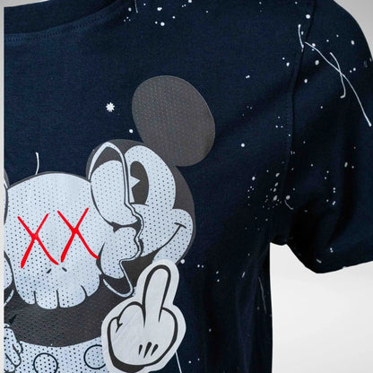 GASOLINE - MICKEY TEE - MTS2812 - NAVY - R289.99