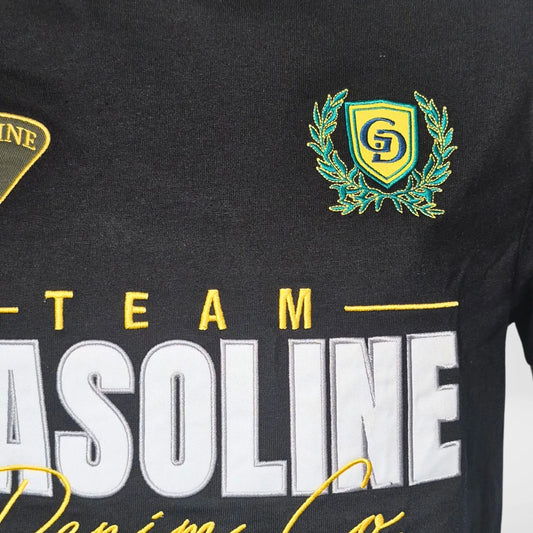 GASOLINE MTS2842 STOCKTON T-SHIRT - BLACK