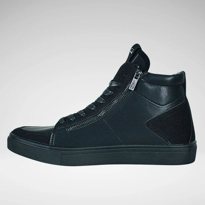 Gino Paoli Hugo Hi-Top Sneaker | Black