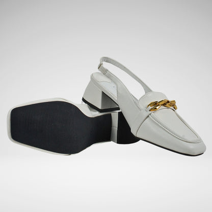 Gino Paoli Amber Shoe | White