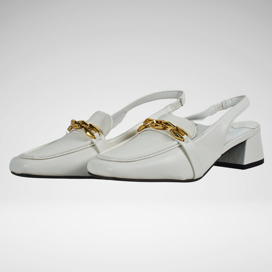 Gino Paoli Amber Shoe | White