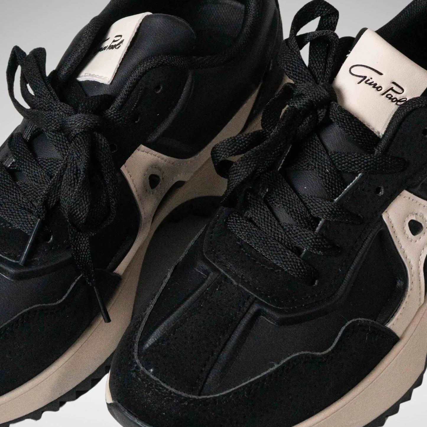 GINO PAOLI  - INJECT SNEAKER - MC6837 - BLACK - R539.99