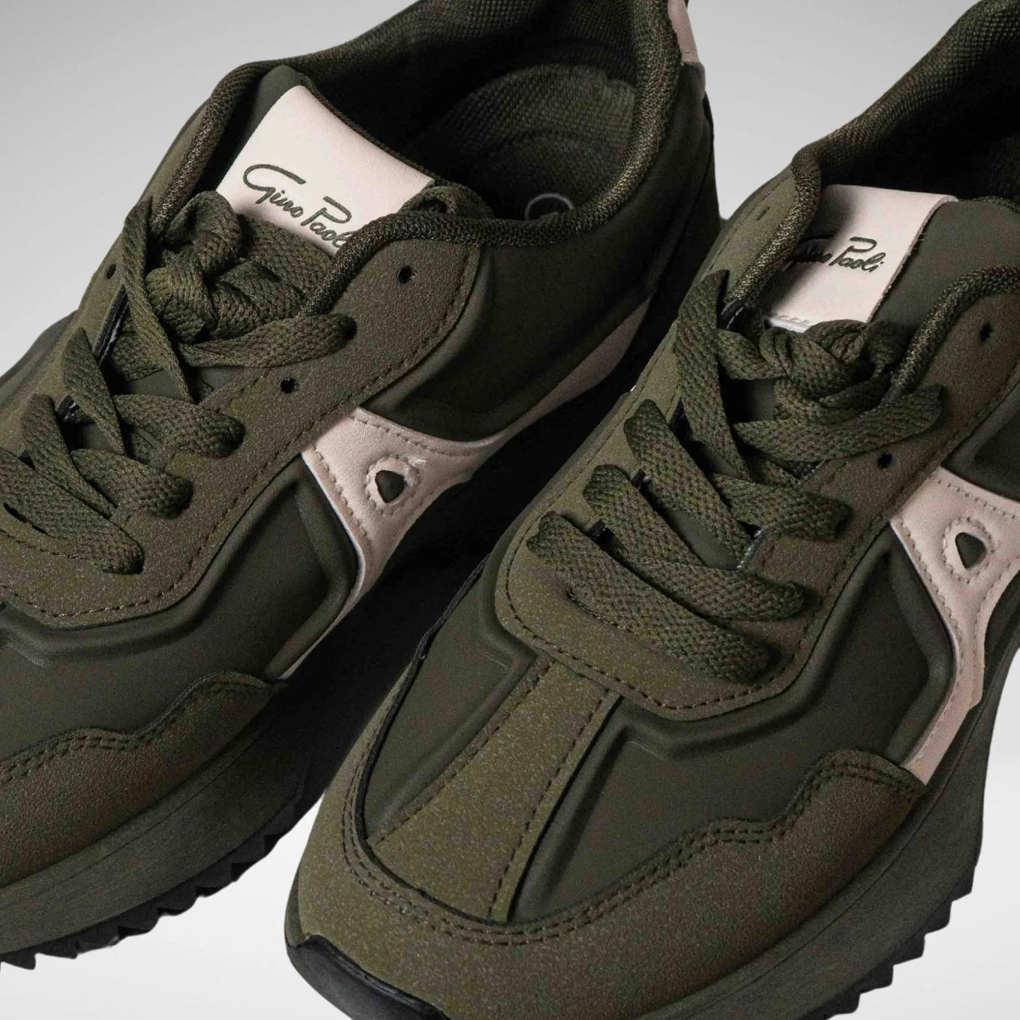 GINO PAOLI  - INJECT SNEAKER - MC6837 - OLIVE - R539.99