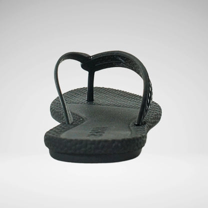 Grendha Elegant Rast Slipper | Black