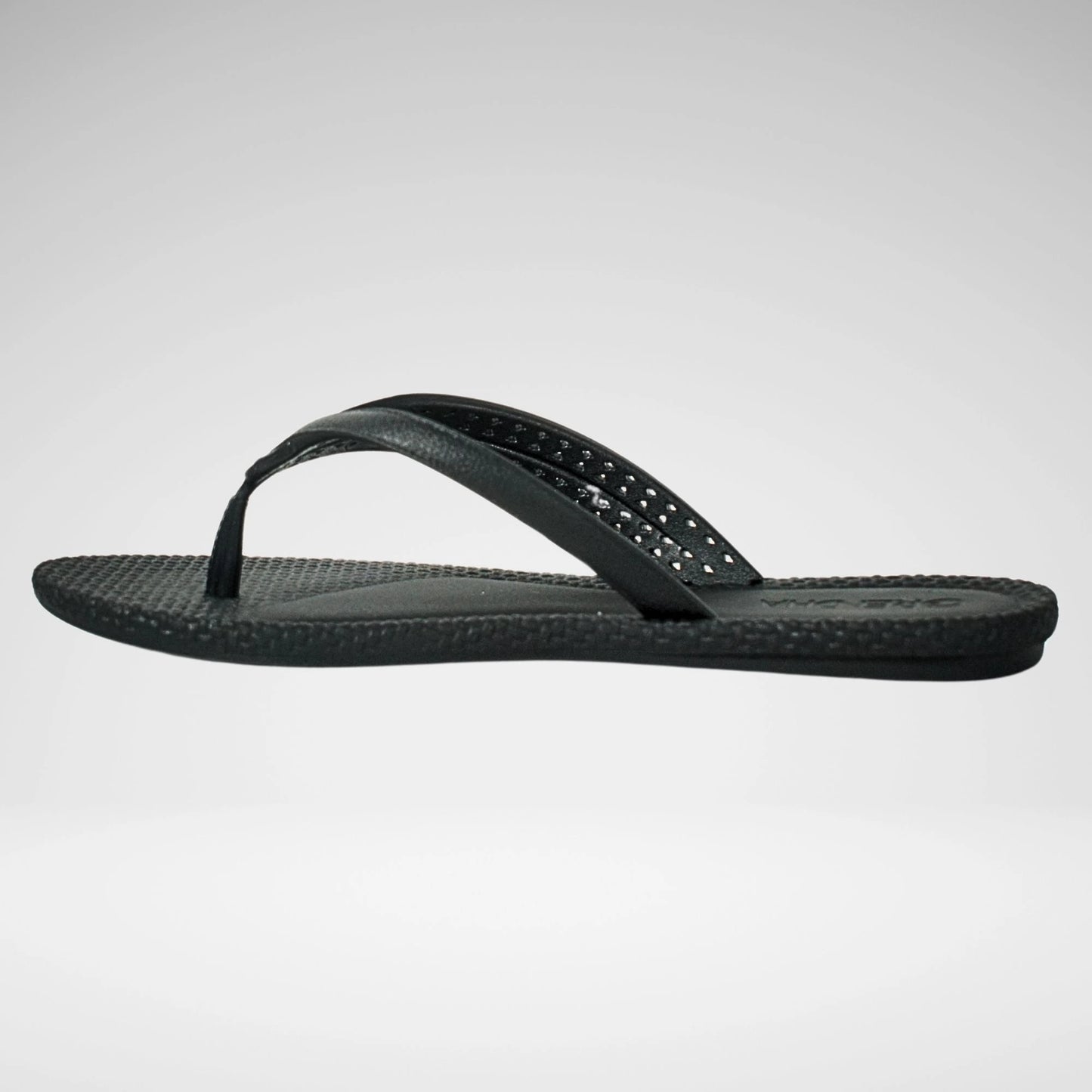 Grendha Elegant Rast Slipper | Black