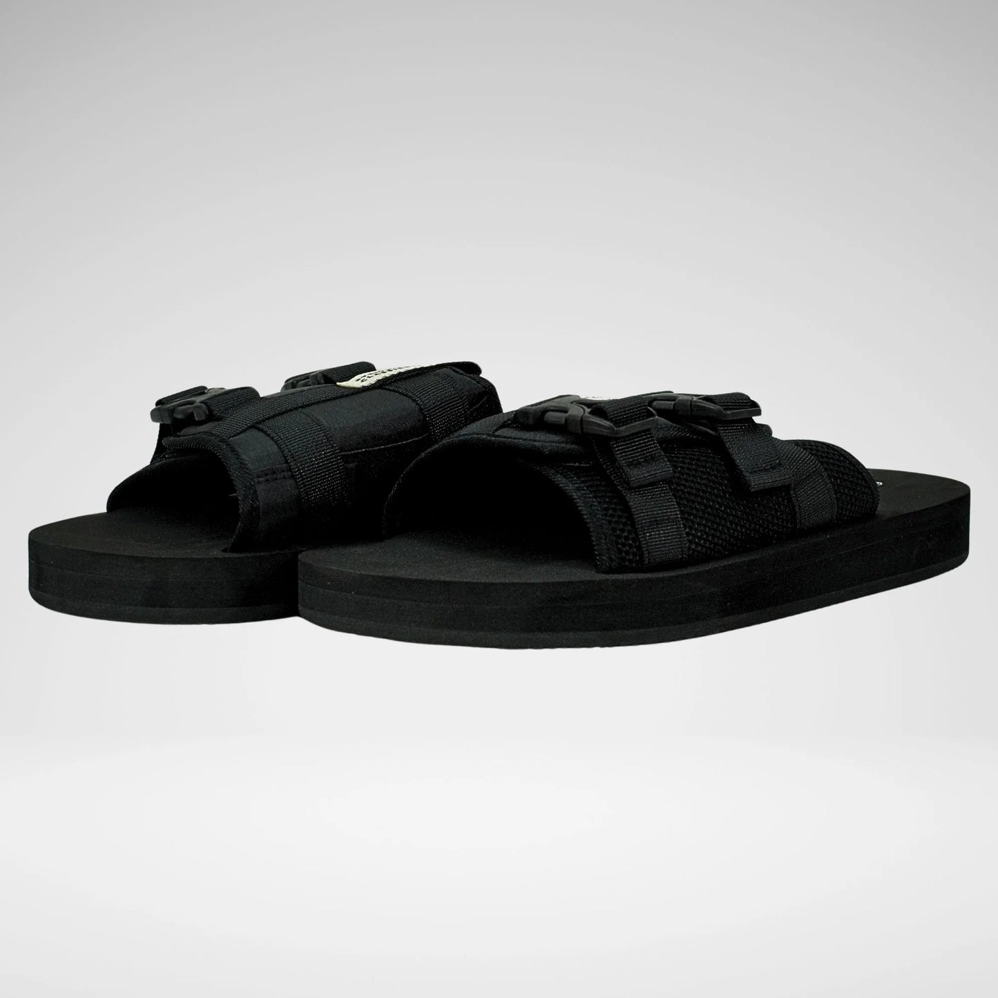 Jonathan D Jack Buckle Sandal | Black