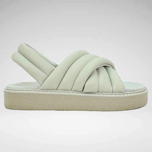 Jonathan D Jonah Puffed Sandal | Stone