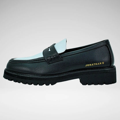 Jonathan D Pennymoc PU Shoe | Black/White