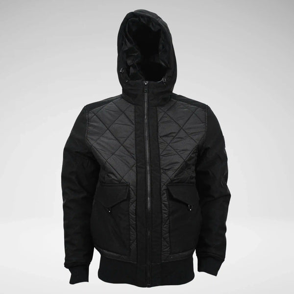 ジャケット・アウター Jentlouis Padded Stand Collar Blouson JONATHAN-D-LANZ-PADDED-JACKET-
