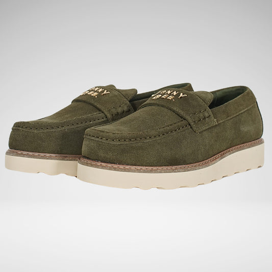 Jonathan D Douglas Loafer | Olive
