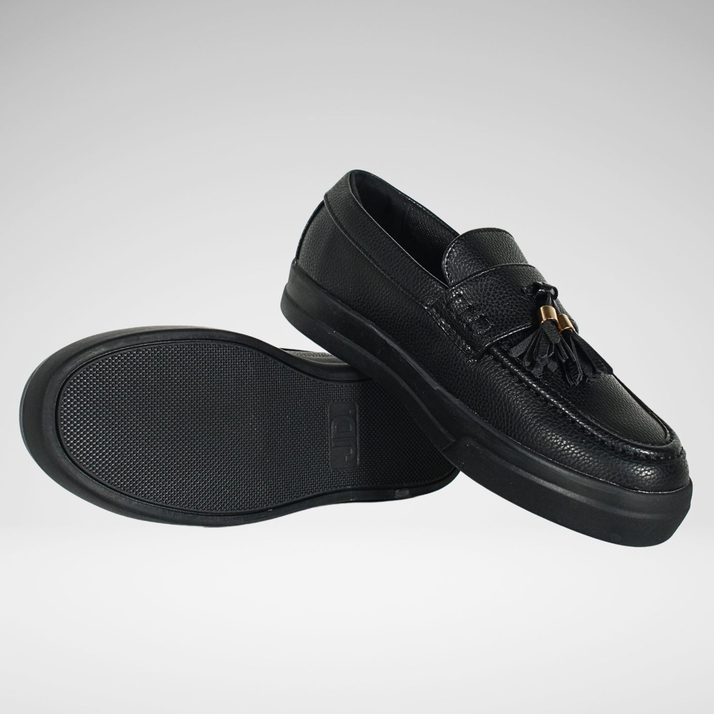 Jonathan D Tassel Moccasin Sneaker | Black