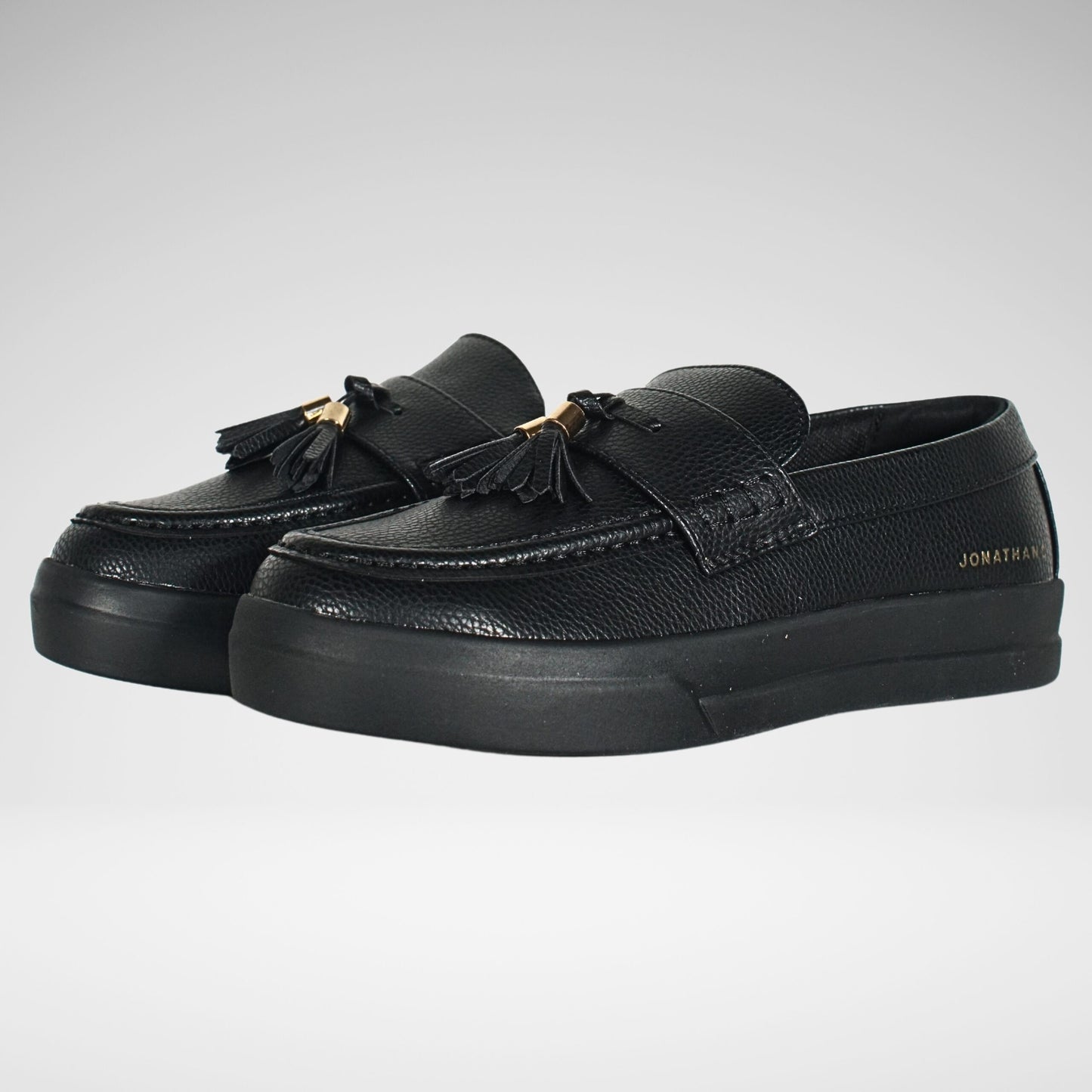 Jonathan D Tassel Moccasin Sneaker | Black