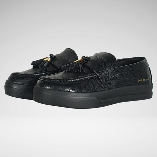 Jonathan D Tassel Moccasin Sneaker | Black