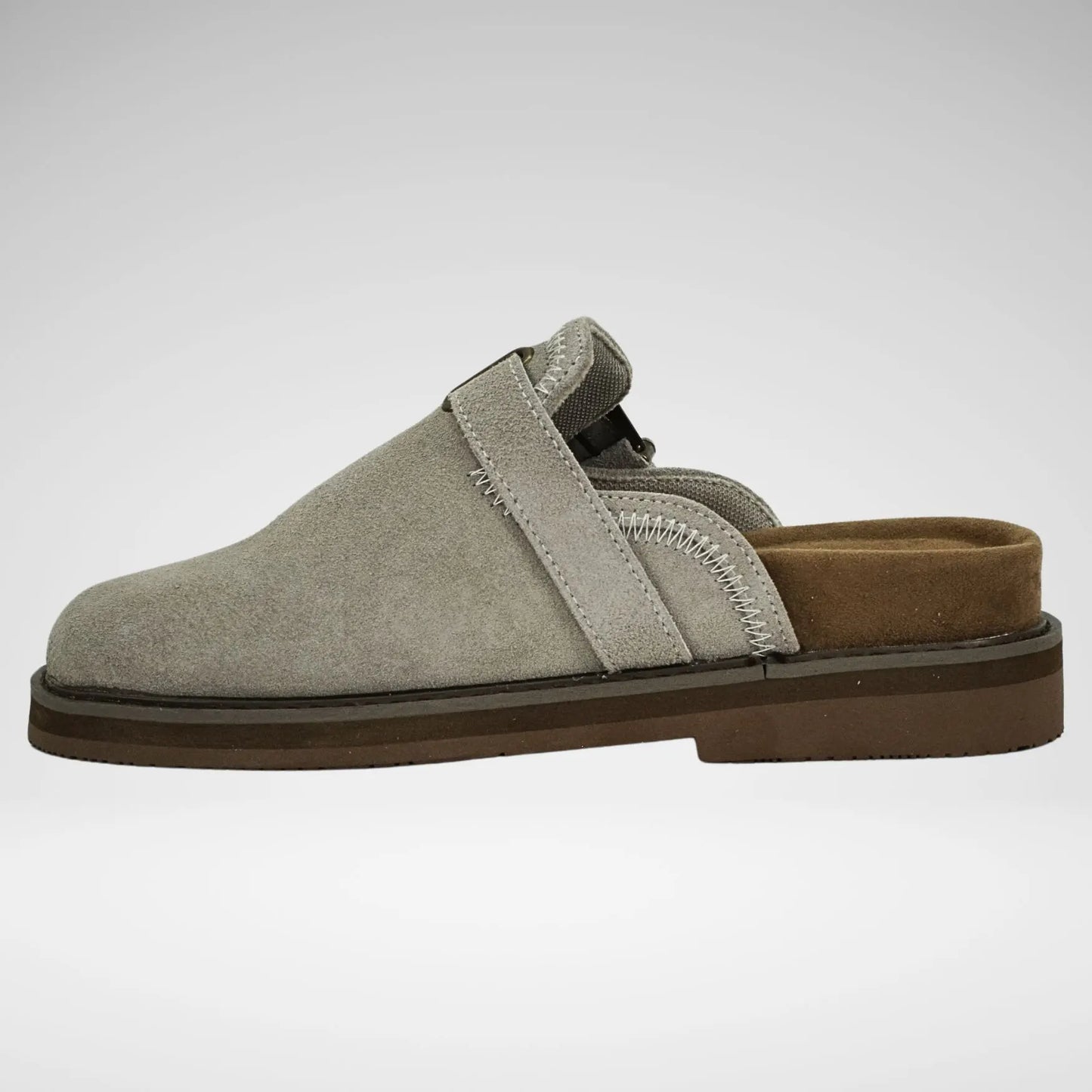 Jonathan D Mule Sandal | Grey