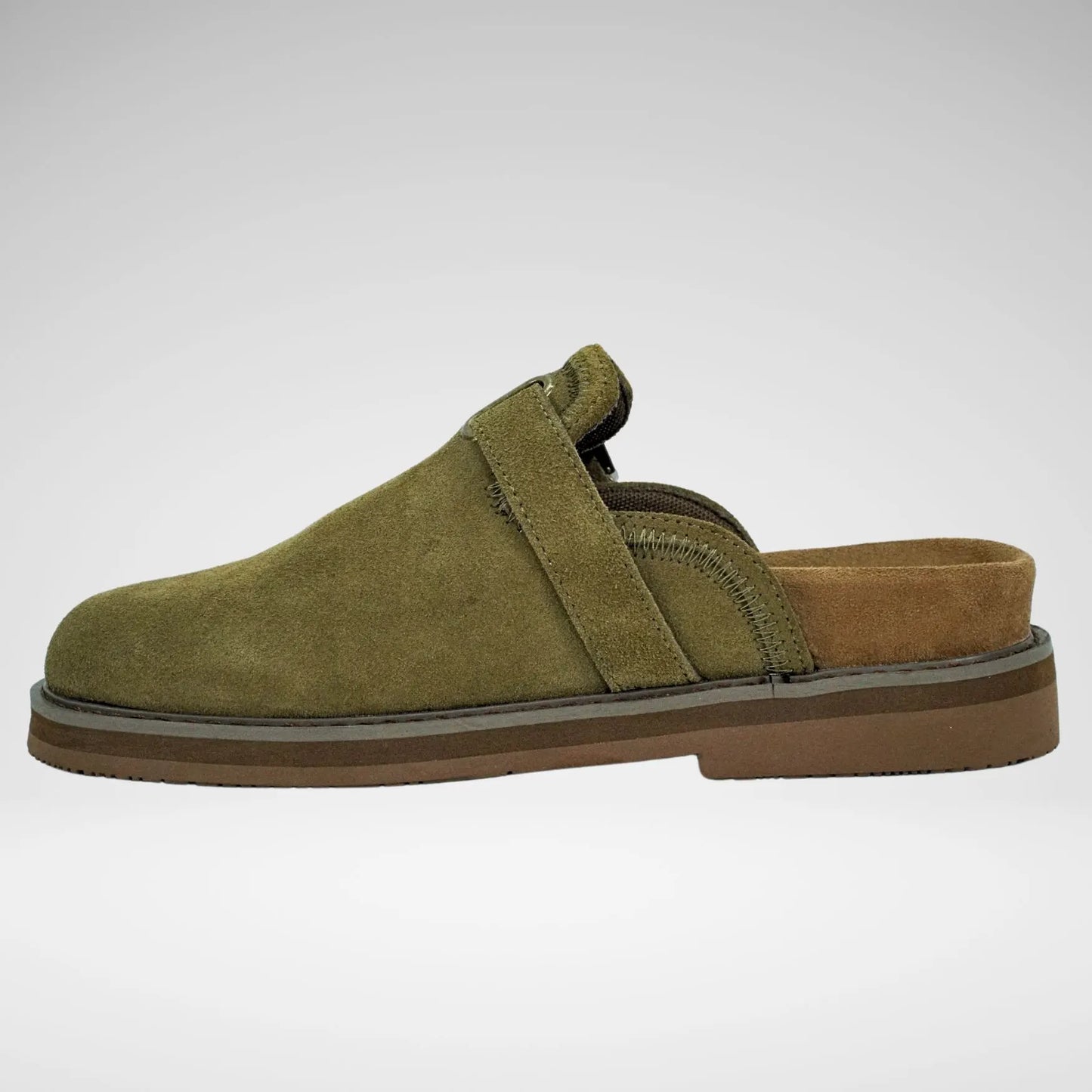 Jonathan D Mule Sandal | Moss