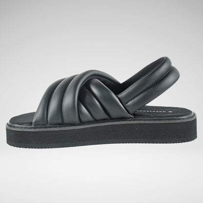 Jonathan D Jonah Puffed Slide | Black