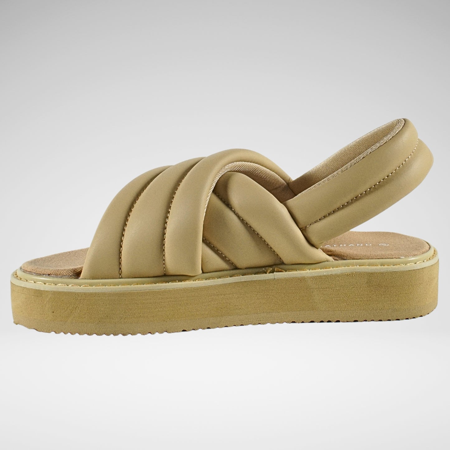 Jonathan D Jonah Puffed Slide | Caramel