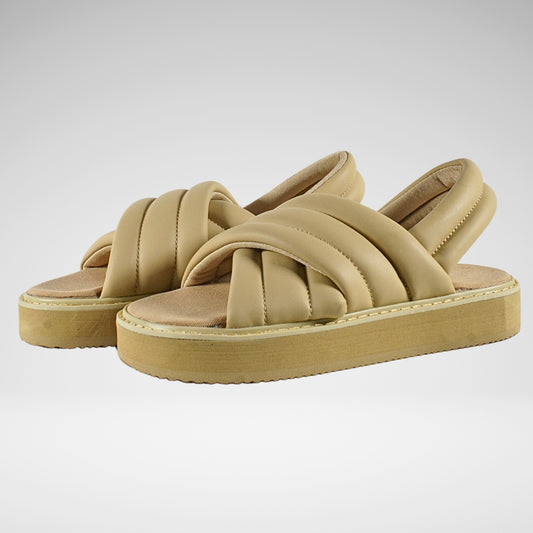 Jonathan D Jonah Puffed Slide | Caramel