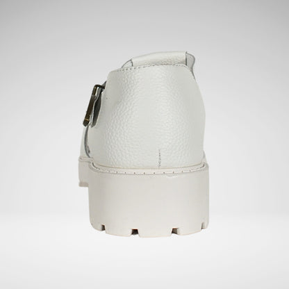Jonathan D Sammy Fisherman Buckle Sandal | White