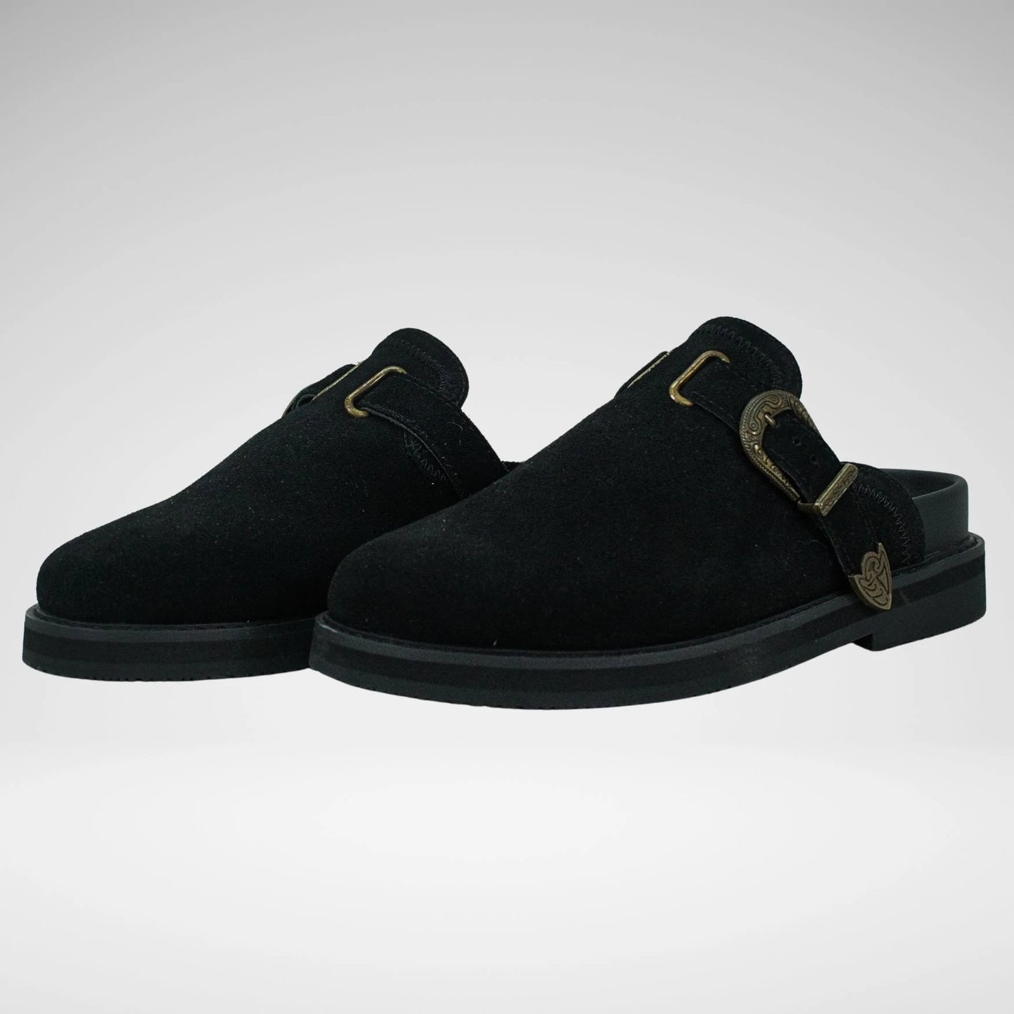 Jonathan D Mule Sandal | Black