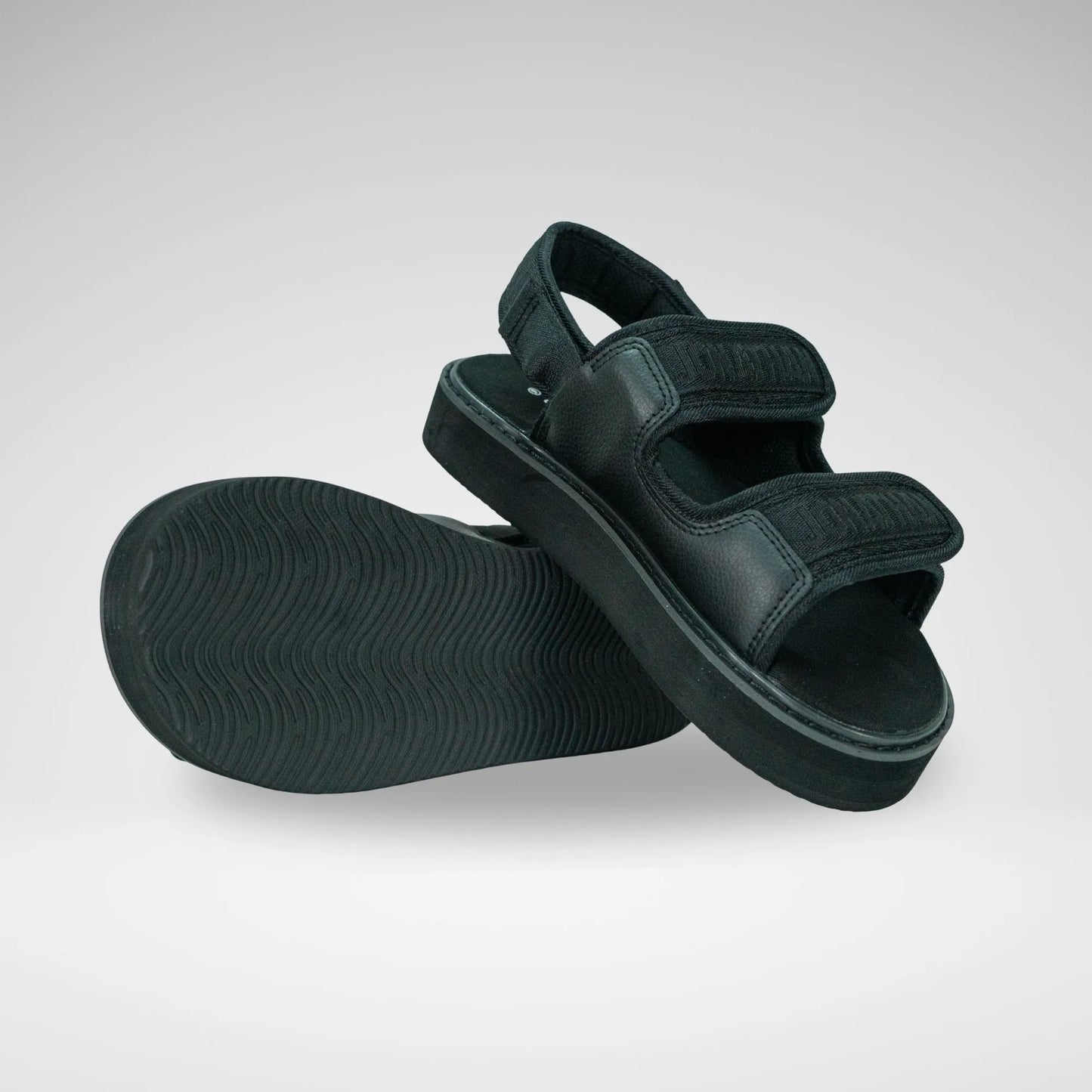 JONATHAN D MS6832 JERRY UTILITY SANDAL BLACK