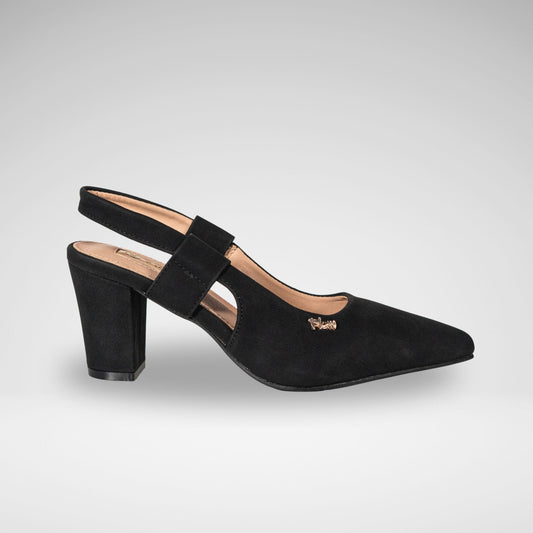 PLUM Amber Ladies Heel - Black