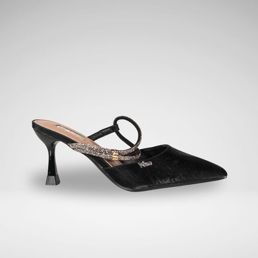 PLUM Elora Ladies Heel - Black