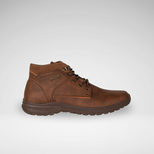 GINO PAOLI Bold PU Boot - Brown