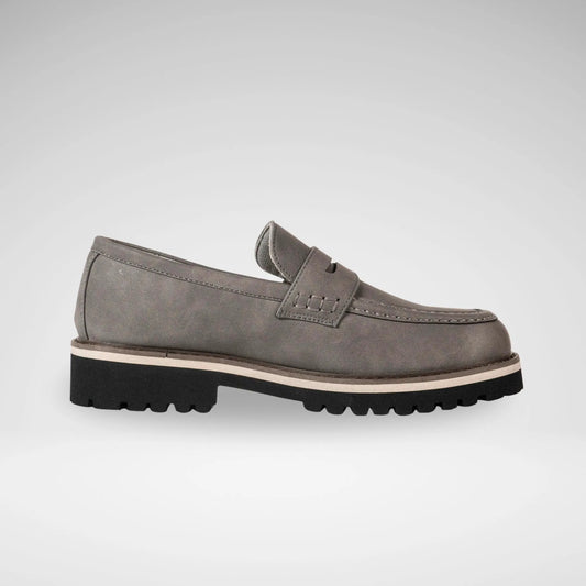 JONATHAN D  - JPENNYMOC MENS SHOES - M6696 - GREY - R819.99