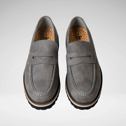 JONATHAN D  - JPENNYMOC MENS SHOES - M6696 - GREY - R819.99