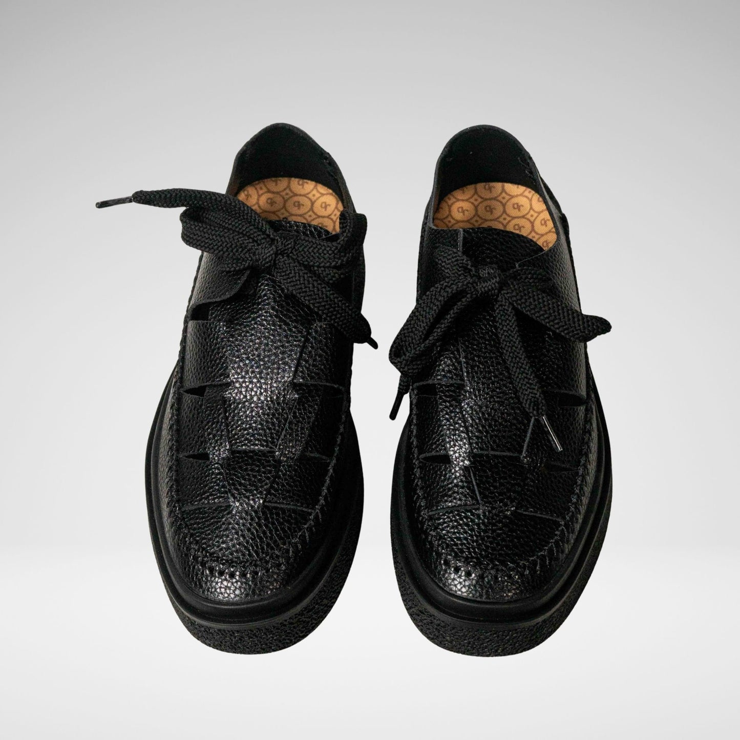 JONATHAN D - JTREVOR LEATHER SANDAL - MS6851 - BLACK