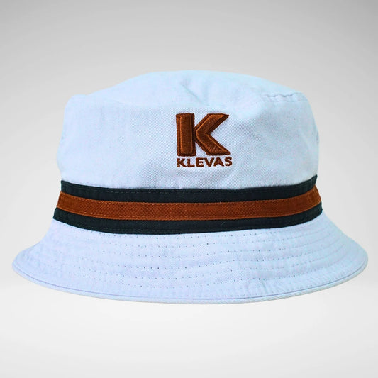 KLEVAS THIAGO BUCKET HAT WHITE