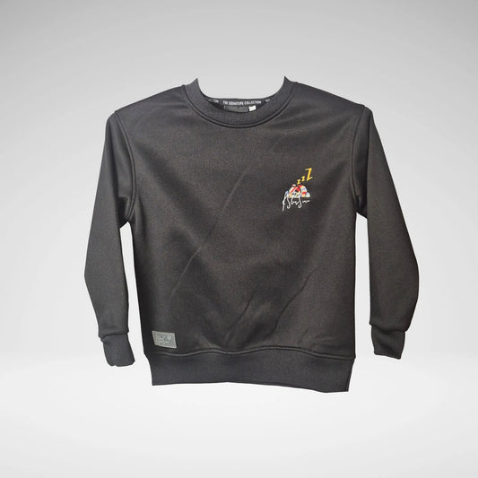 KSTAR7  - BTT3073 - STICH SWEATSHIRT - BLACK - R249.99