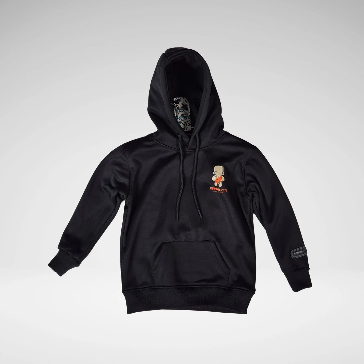 KSTAR7  - BTT3074 - FLEXIBLE HOODIE - BLACK - R299.99
