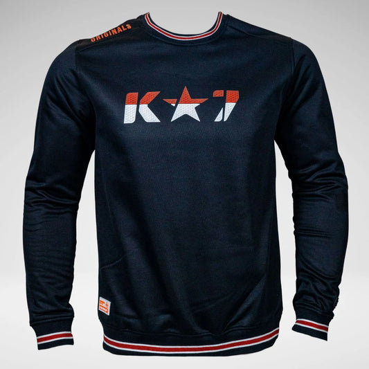 Kstar7 W25-1990 Graphite Sweater Navy