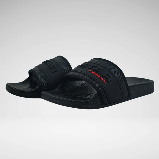 KStar7 Bosseli Sandal | Black/Red