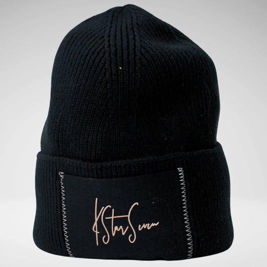 K*7 SEAN BEANIE AW25-1568 BLACK