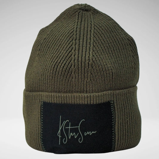 K*7 SEAN BEANIE AW25-1568 OLIVE